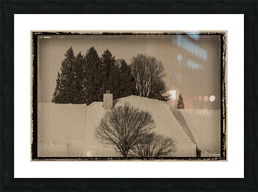 FS250305 BW STUDY Picture Frame print