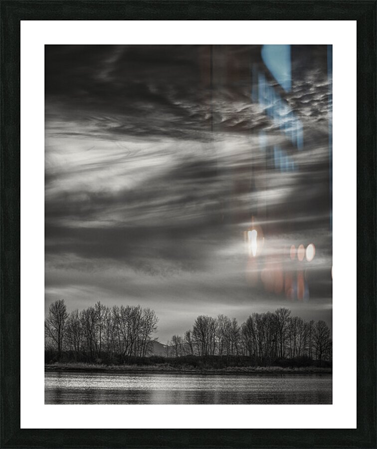 FS250226BW CLOUDSCAPE Picture Frame print