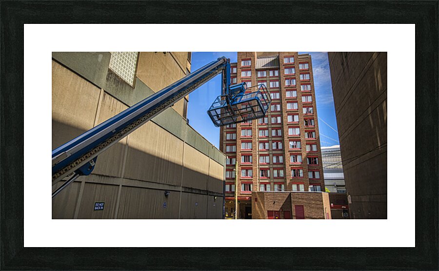 VANCOUVER UNDER CONSTRUCTIONS 2016 Picture Frame print