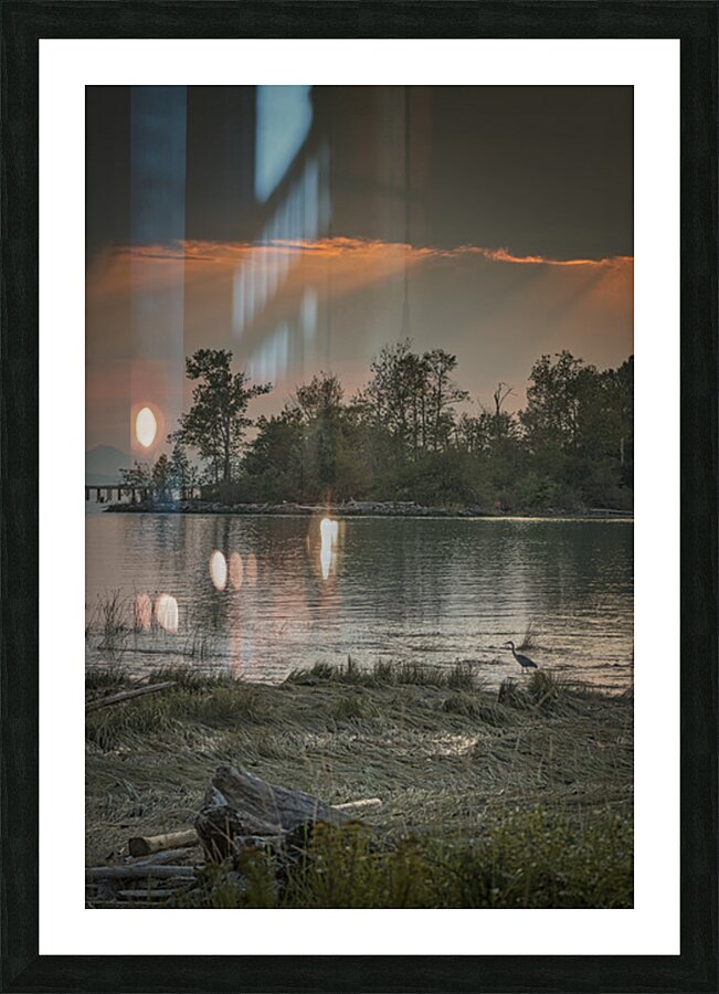FS250831 GILBERT BEACH Picture Frame print
