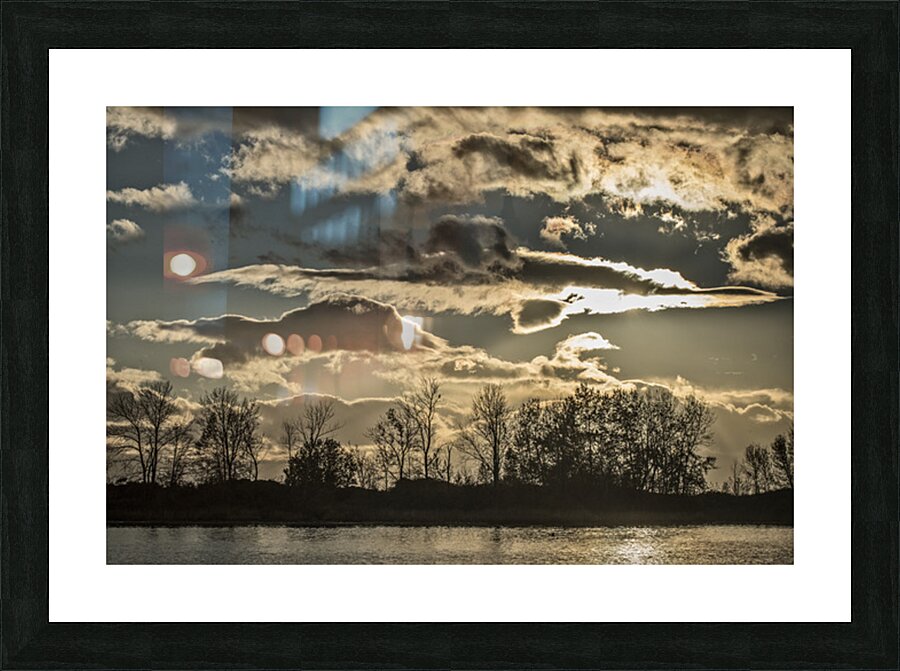 FS251101 CLOUDS Picture Frame print