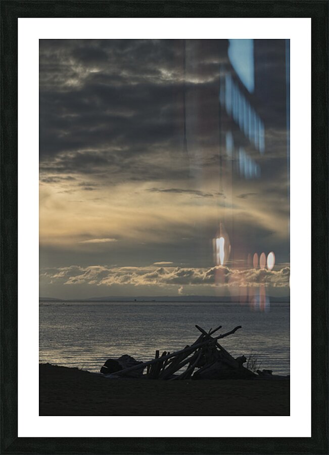 FS260218 THUNDER CLOUDS Picture Frame print
