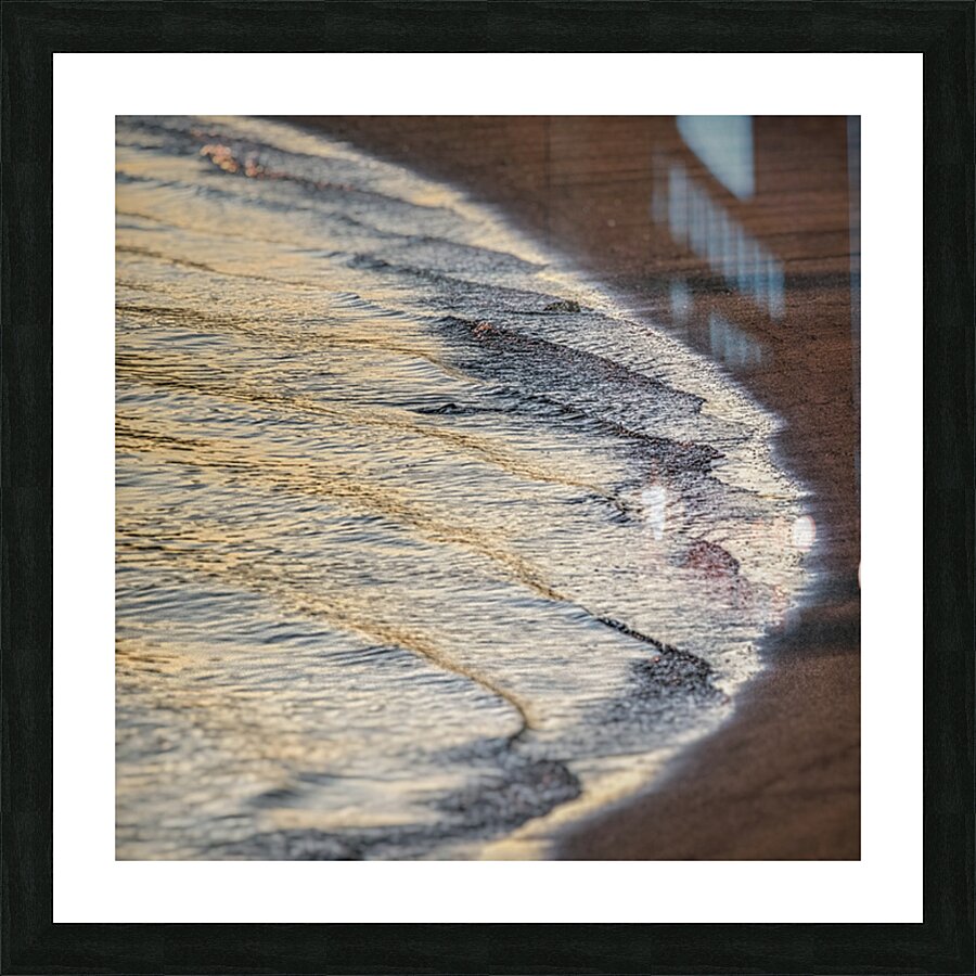 FS250211S BLUE WAVES Edit Picture Frame print