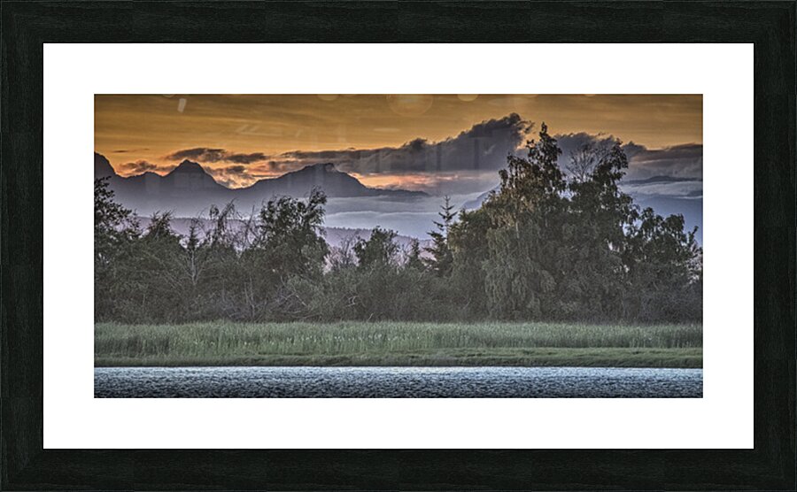 FS260628FOG CLOUDSCAPE Picture Frame print