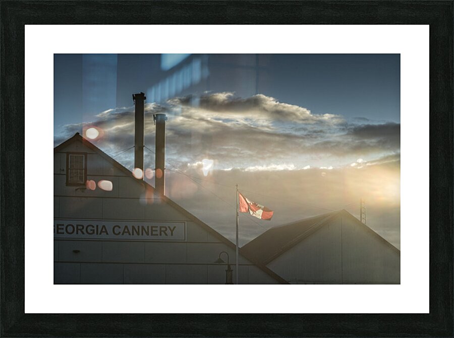 FS260626 CANADA FLAG Picture Frame print