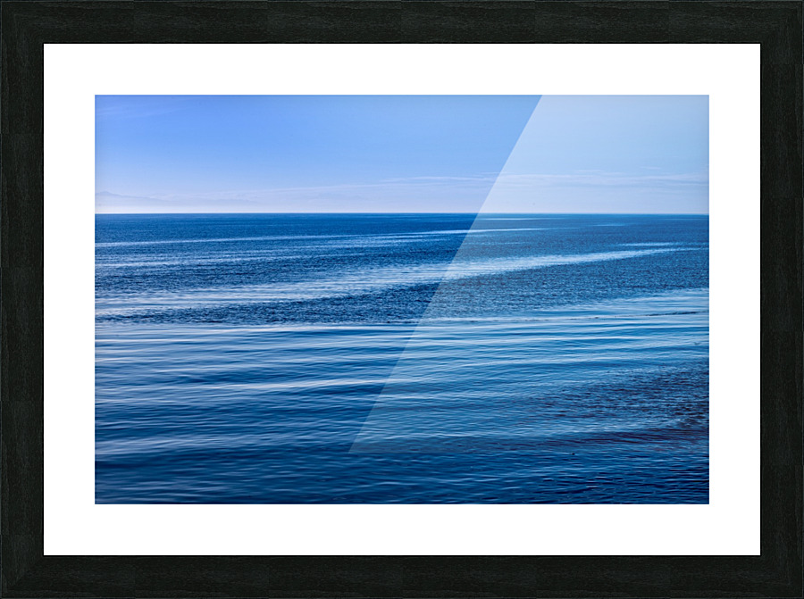 BLUE WATER Picture Frame print