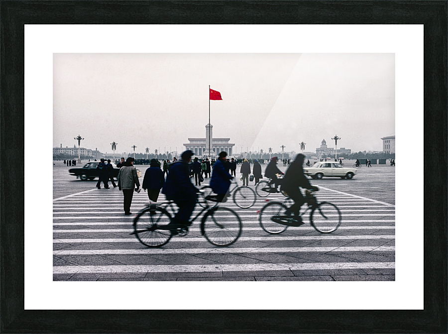 Beijing 1980  Picture Frame print