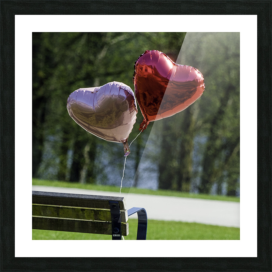 HEARTS Picture Frame print