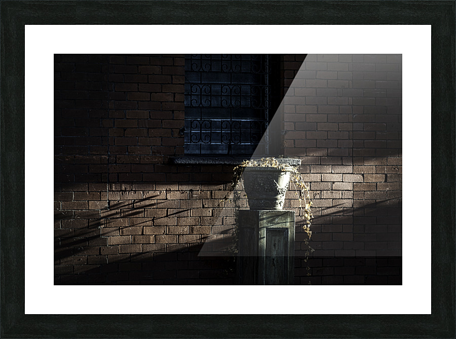 LIGHT AND SHADOWS Picture Frame print