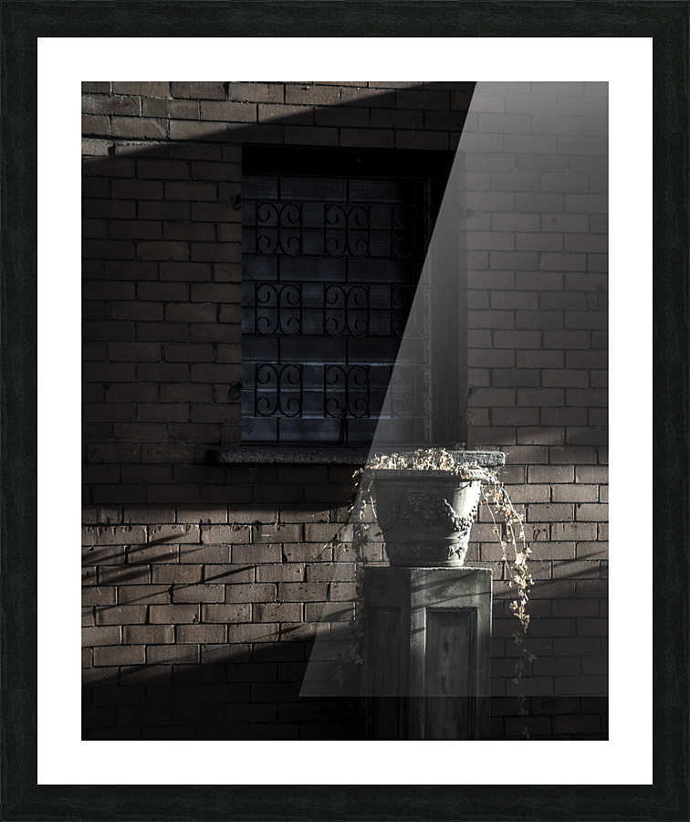 LIGHT AND SHADOWS Picture Frame print