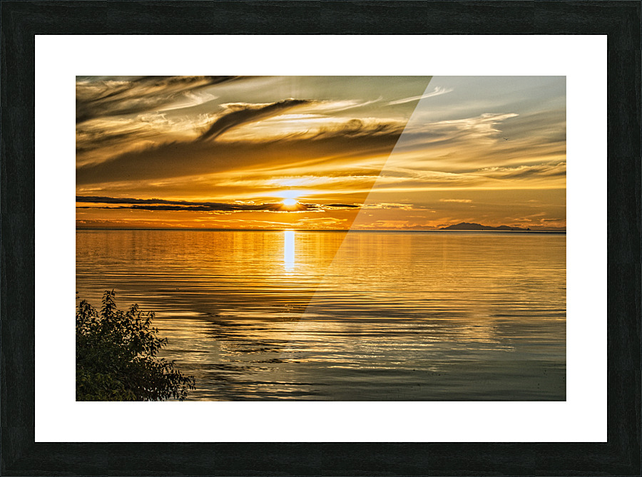 Terra Nova Sunset Picture Frame print
