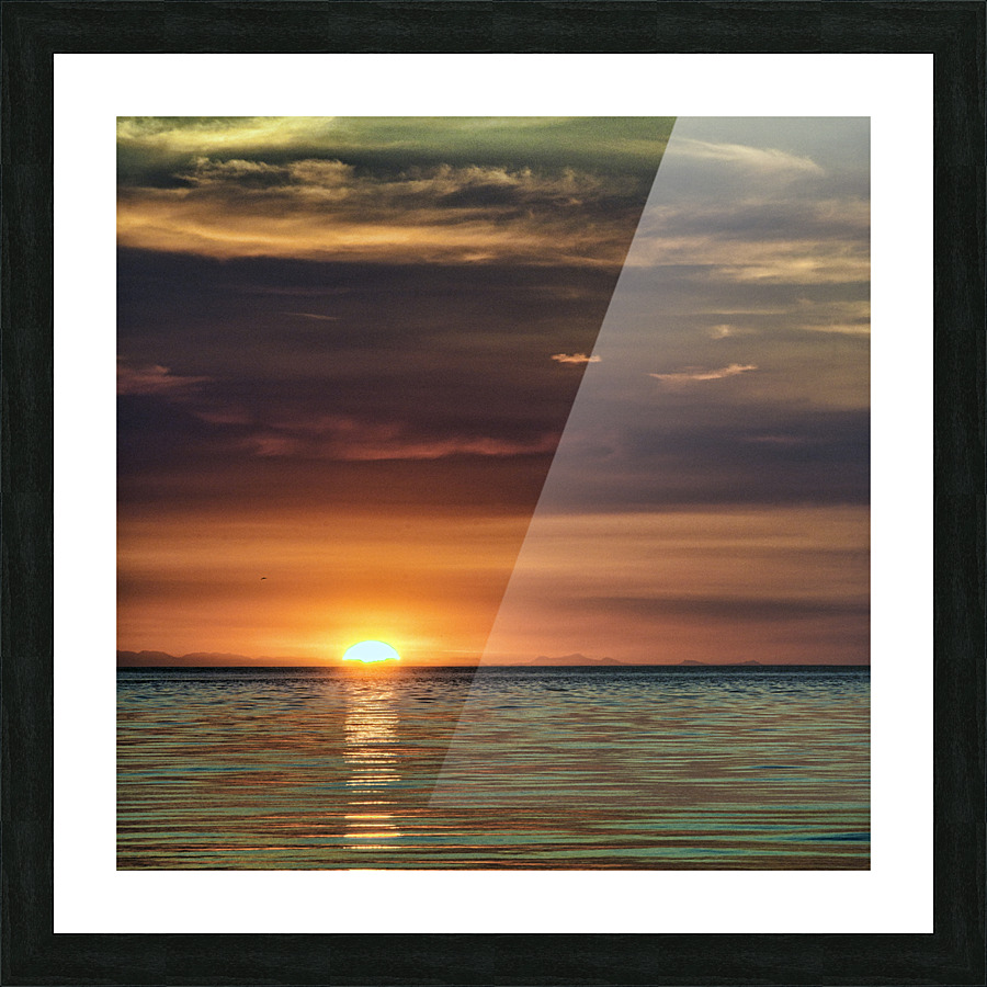 SUNSET  2 Picture Frame print