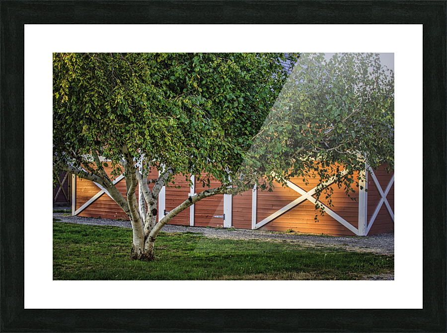 FARMHOUSE Picture Frame print