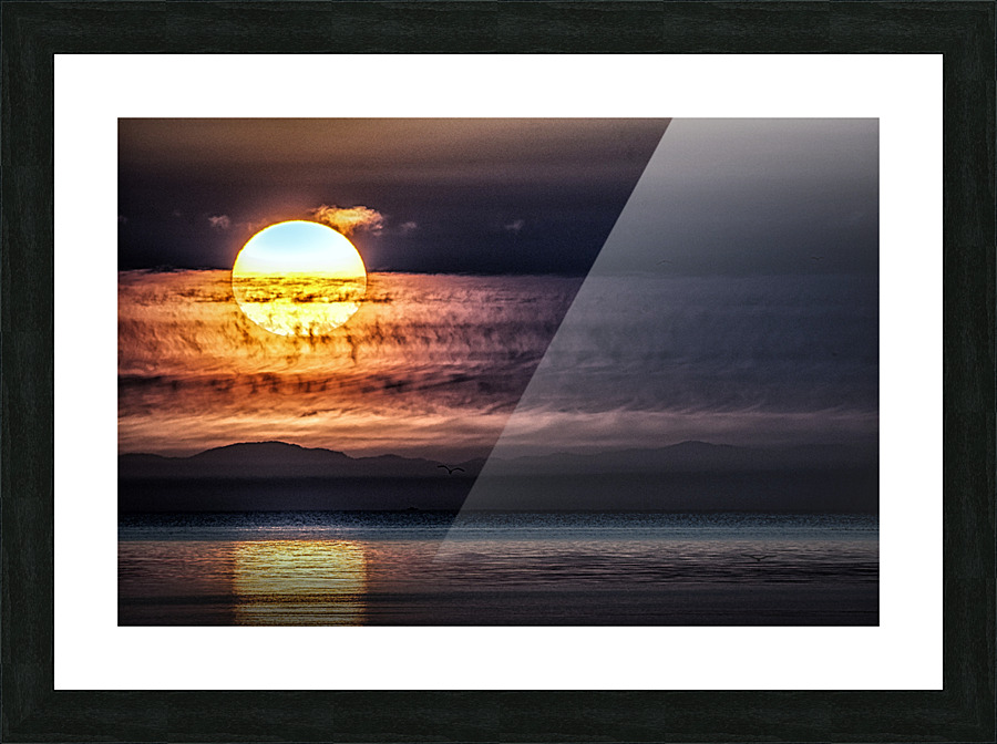 BEFORE DARK Picture Frame print