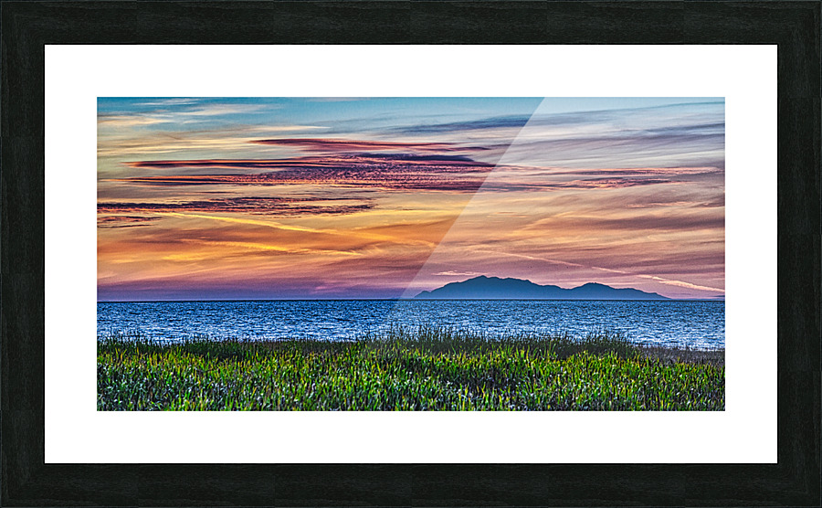 BLUE HOUR Picture Frame print