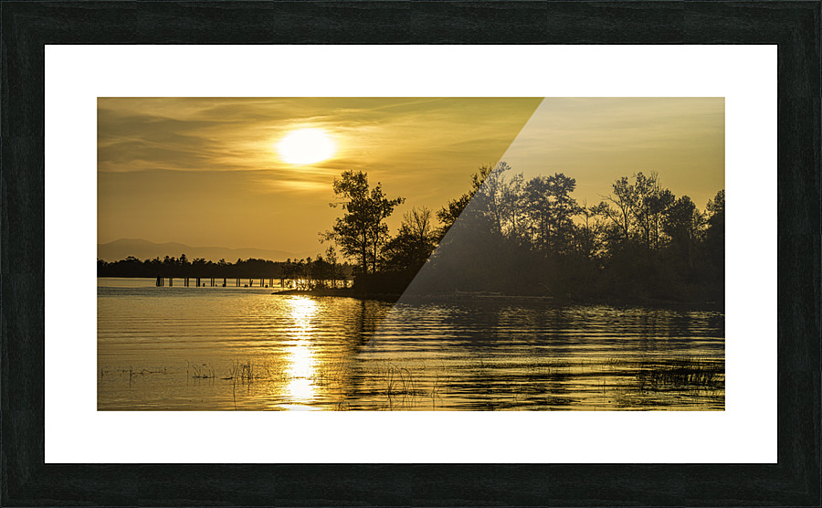 SHADDY ISLAND BC Picture Frame print