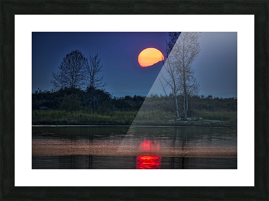 THE SUNSET 2022 Picture Frame print