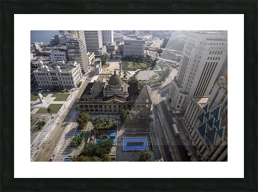 CENTRAL Picture Frame print