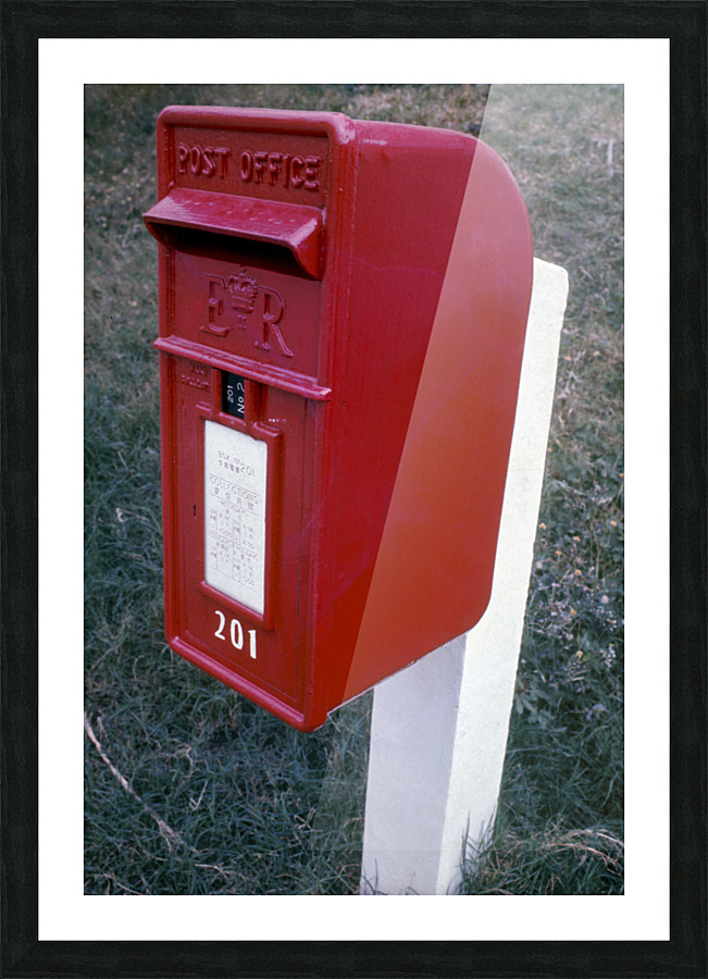 POST BOX Picture Frame print