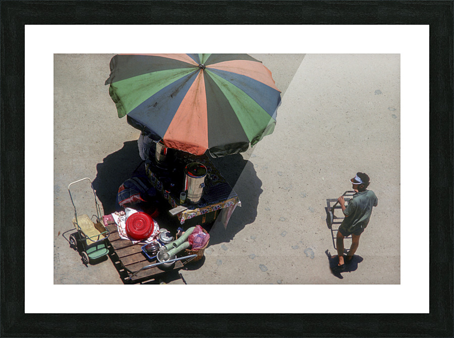 STALL Picture Frame print