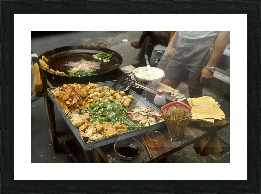 DEEP FRIED 3 Picture Frame print