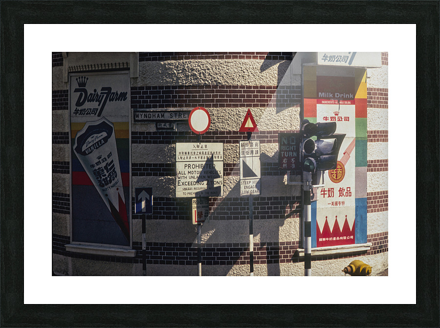 WYNHAM STREET Picture Frame print