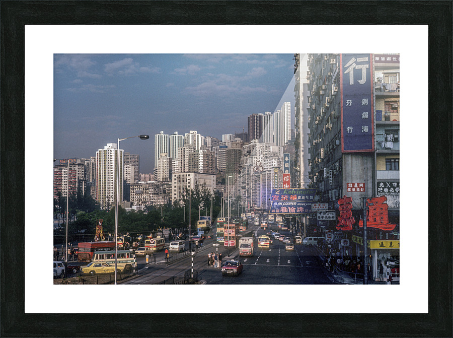 CAUSEWAY BAY Picture Frame print
