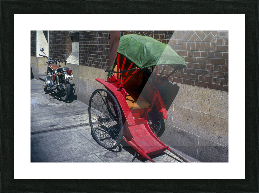 PARKING Picture Frame print