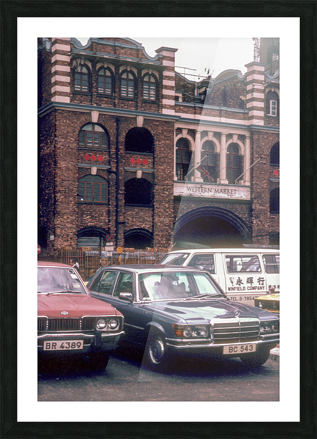 WESTERN MARKET 2 Picture Frame print