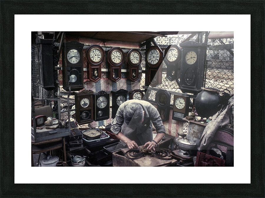 CLOCK REPAIR Picture Frame print