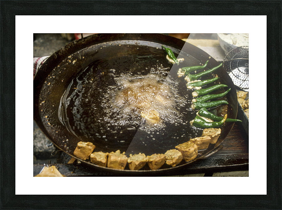 DEEP FRIED Picture Frame print