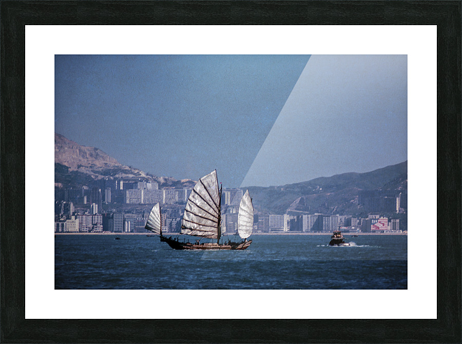 CHINESE JUNK 2 Picture Frame print