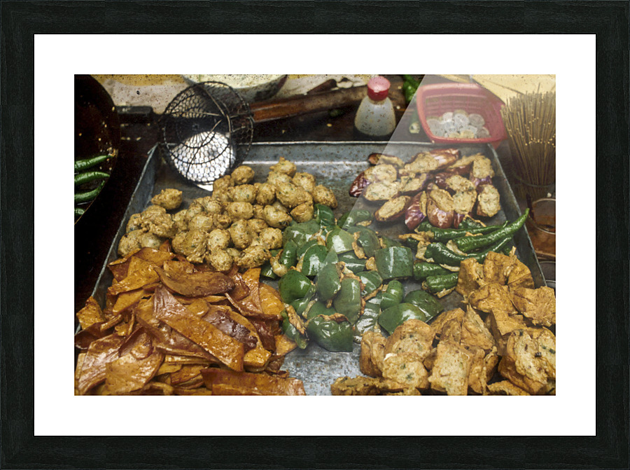 DEEP FRIED 2 Picture Frame print