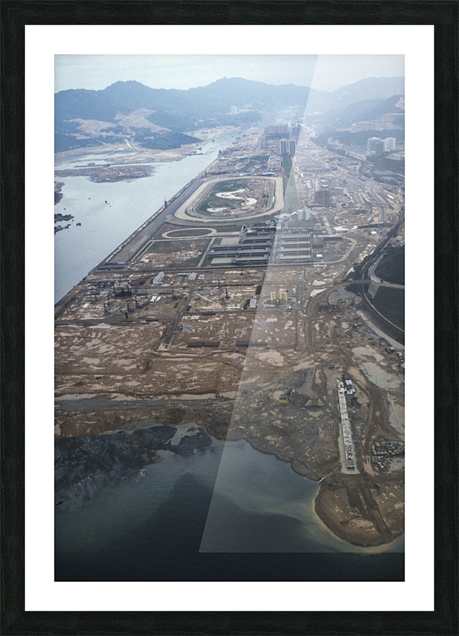 RACECOURSE 1972 3 Picture Frame print