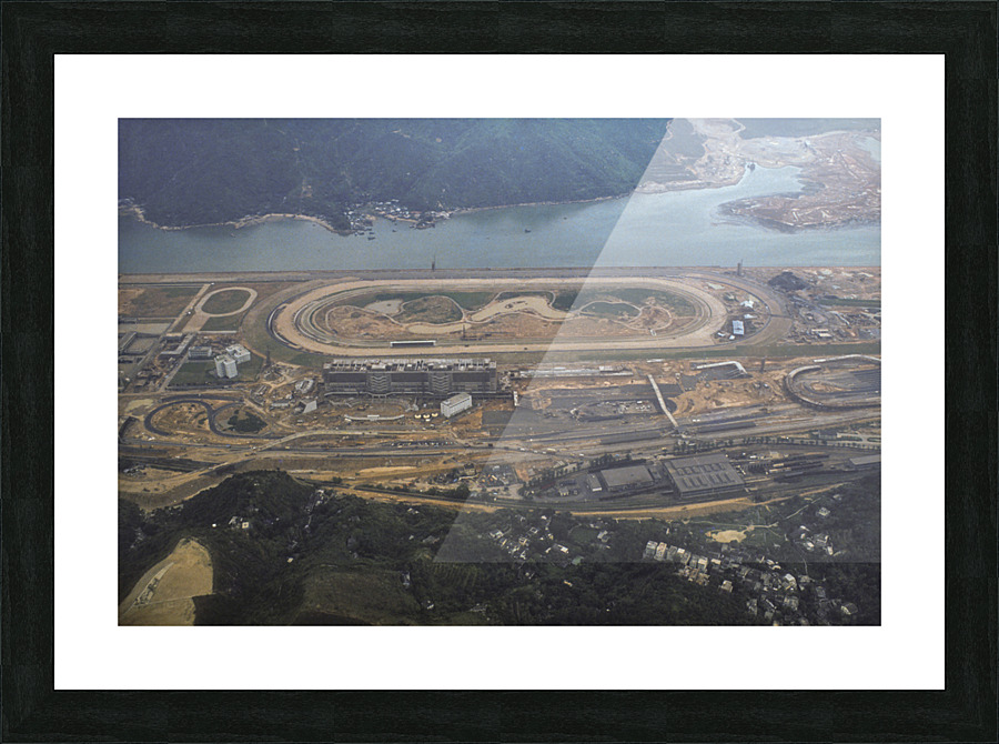 RACECOURSE 1972 Picture Frame print
