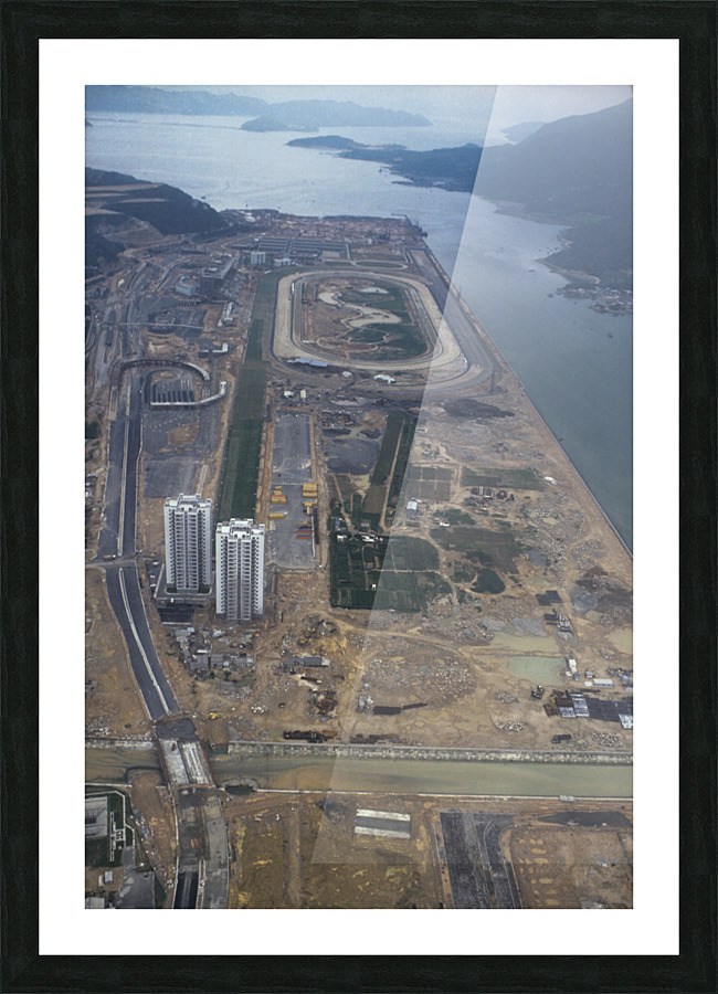 RACECOURSE 1972 4 Picture Frame print
