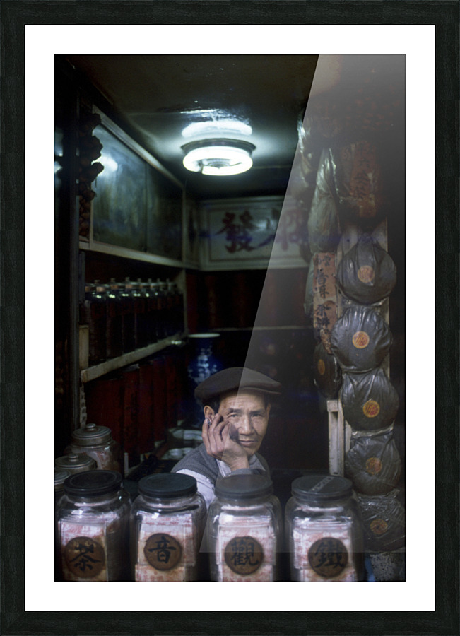 TEA SELLER Picture Frame print