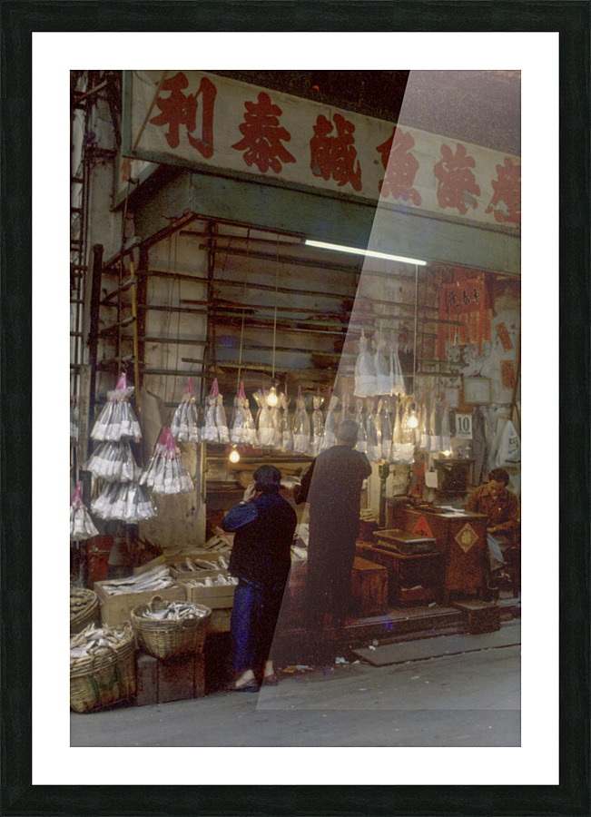 SALTED FISH Picture Frame print