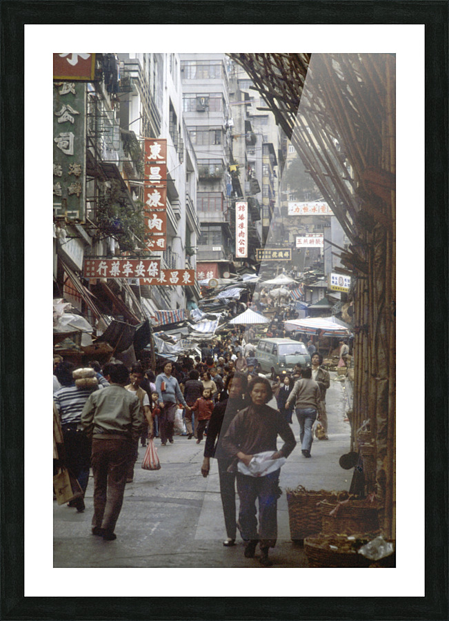 CENTRAL MARKETS Picture Frame print