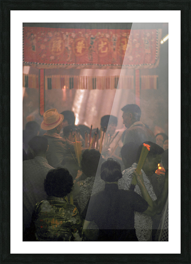 TEMPLE 2 Picture Frame print