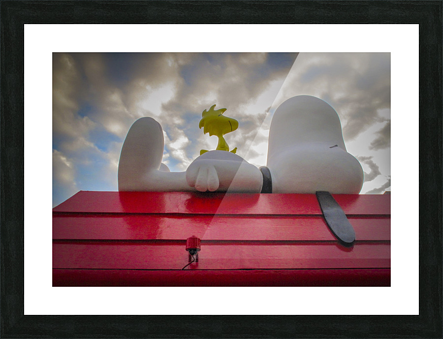 Snoopy HK Picture Frame print