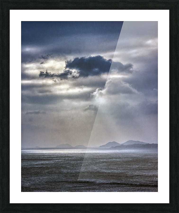 STORMY Picture Frame print