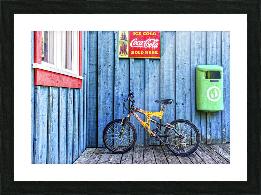 CORNER STORE 17 Picture Frame print