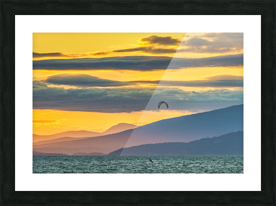 WINDSURFING Picture Frame print