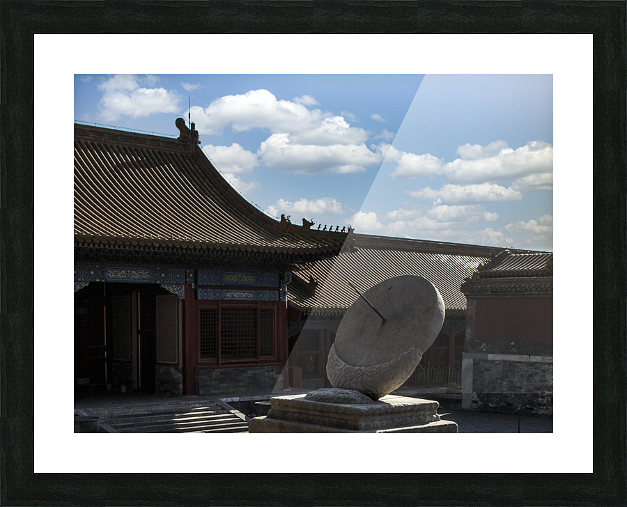 SUNDIAL Picture Frame print