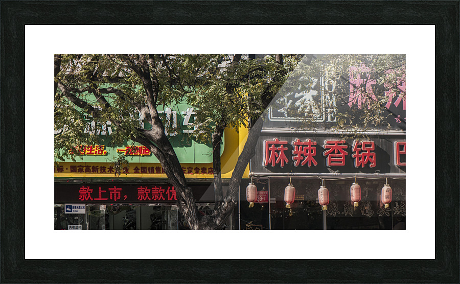 RESTAURANTS Picture Frame print
