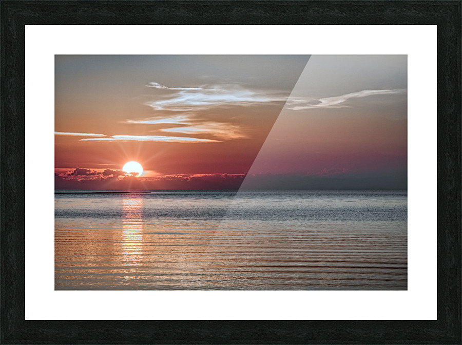 FS220821 SUNSET Picture Frame print