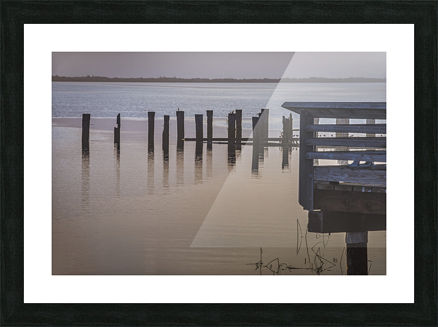 STEVENSTON WATERFRONT Picture Frame print