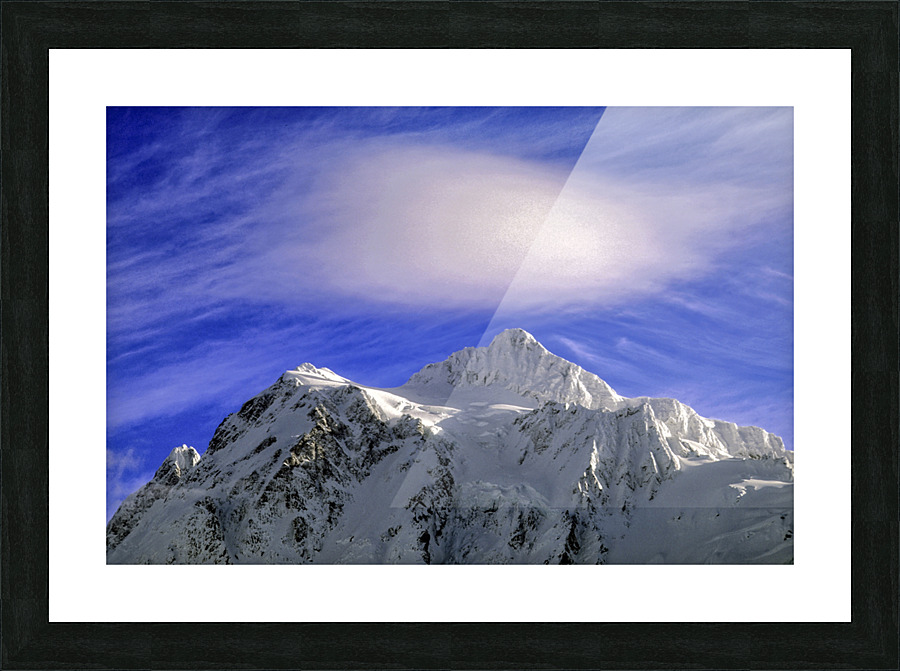 CLOUD OVER THE MOUNTAINS Picture Frame print