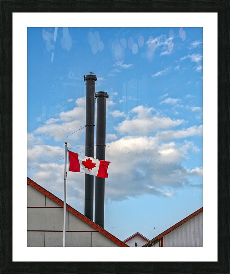 FS220208 CANADA FLAG 加拿大國旗 Picture Frame print